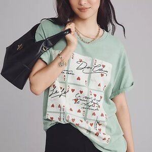 Anthropologie Graphic Tee NWOT